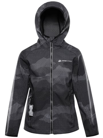 Alpine Pro Softshelljacke "Ezoro" in Schwarz