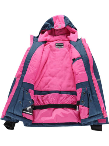Alpine Pro Ski-/ Snowboardjacke "Dearo 2" in Pink/ Dunkelblau