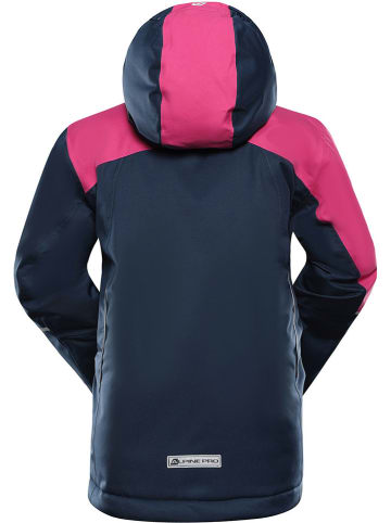 Alpine Pro Kurtka narciarska "Dearo 2" w kolorze różowo-granatowym
