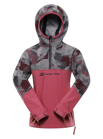 Alpine Pro Funktionsjacke "Gibbo" in Rot/ Grau