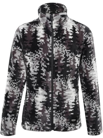 Alpine Pro Fleecejacke "Eflino" in Anthrazit/ Weiß