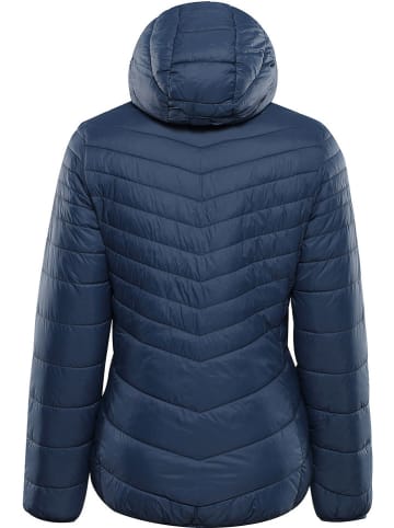 Alpine Pro Wendesteppjacke "Eroma" in Dunkelblau/ Hellblau