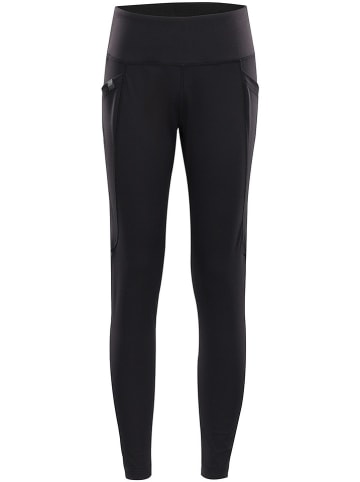 Alpine Pro Funktionsleggings "Gemsa" in Schwarz