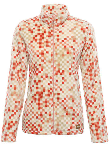 Alpine Pro Fleecejacke "Eflina" in Orange/ Beige