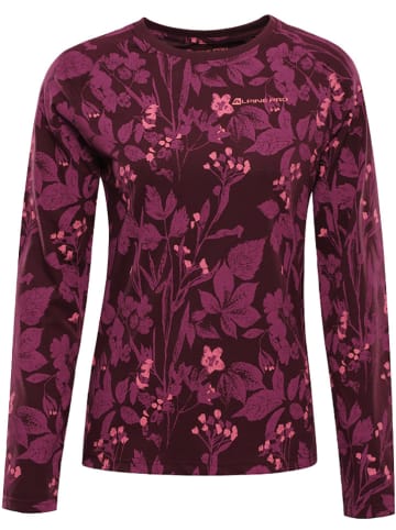 Alpine Pro Koszulka funkcyjna "Gretta" w kolorze fioletowym