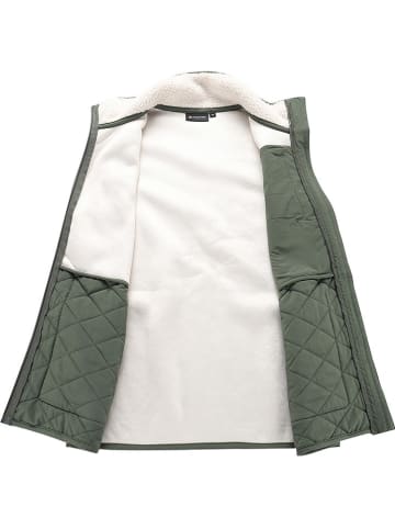 Alpine Pro Fleeceweste "Ofesa" in Khaki/ Creme