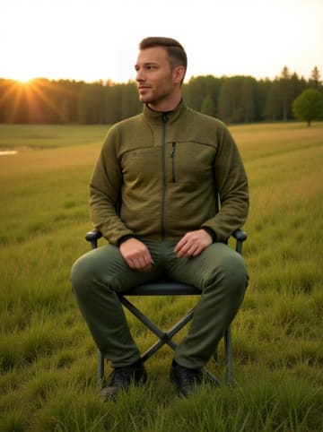 Alpine Pro Fleecejacke "Onnec 3" in Grün