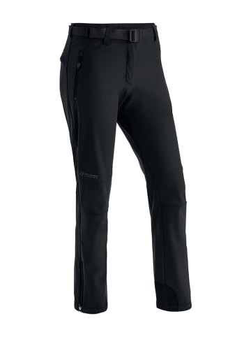 Maier Sports Softshellhose "Tech" in Schwarz