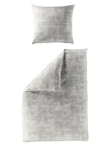 Bierbaum Satin-Bettwäsche-Set in Grau