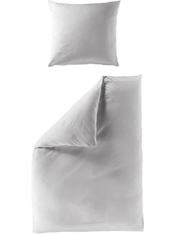 Bierbaum Satin-Bettwäsche-Set "Bierbaum" in Grau