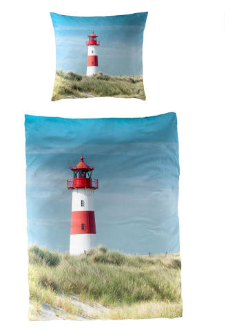 Bierbaum Komplet pościeli satynowej ze wzorem