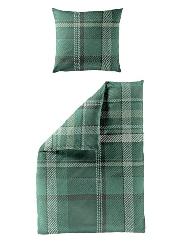 Bierbaum Komplet pościeli renforcé w kolorze zielonym