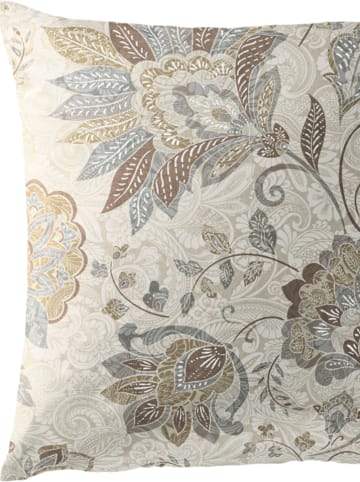 Bierbaum Komplet pościeli flanelowej w kolorze beżowym