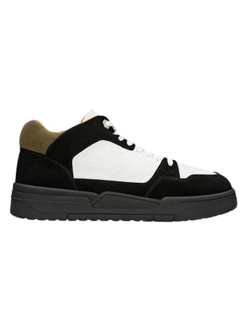 Relaks Leren sneakers zwart/wit