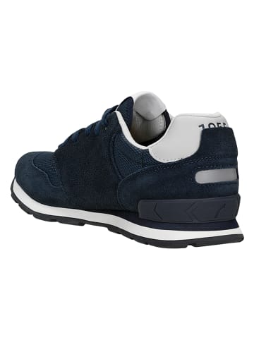 Relaks Leren sneakers donkerblauw/grijs