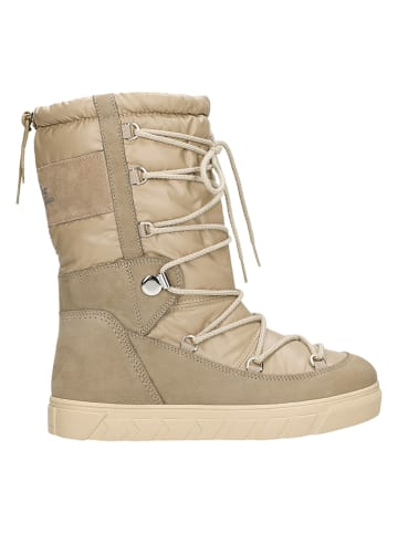 Relaks Leren winterlaarzen beige