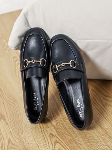 Sixth Sens Mocassins zwart
