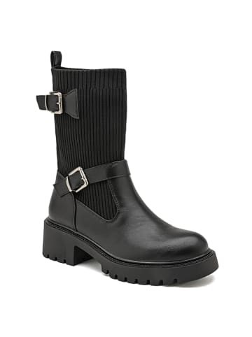 Sixth Sens Chelseaboots zwart