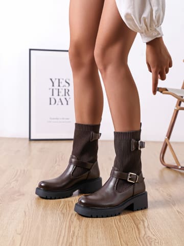 Sixth Sens Chelseaboots bruin