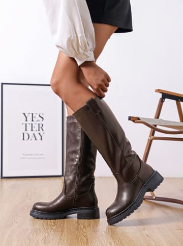 Sixth Sens Kozaki w kolorze brązowym