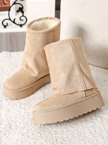 Sixth Sens Winterboots beige