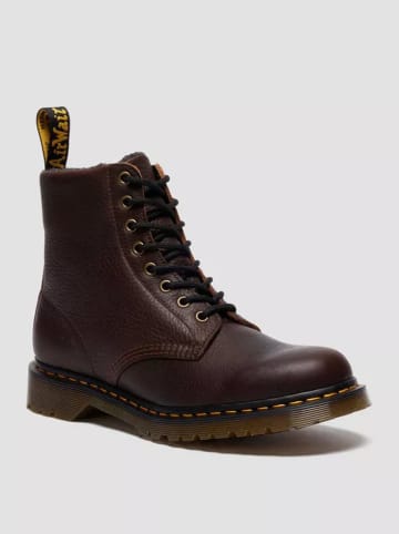 Dr. Martens Leren boots "1460 Pascal" bruin