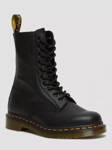 Dr. Martens Skórzane botki "1490" w kolorze czarnyn