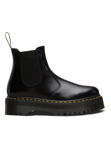 Dr. Martens Skórzane sztyblety w kolorze czarnym
