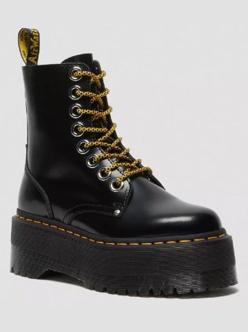 Dr. Martens Skórzane botki "Jadon Max" w kolorze czarnym