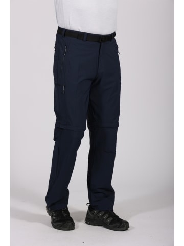 Maul Sport Spodnie funkcyjne Zipp-Off "Quebec XT" w kolorze granatowym