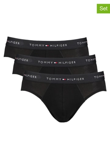 Tommy Hilfiger Slipy (3 pary) w kolorze czarnym
