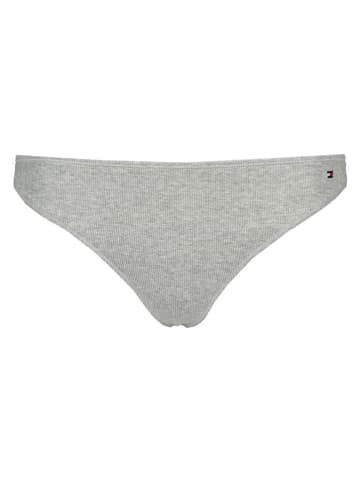 Tommy Hilfiger Stringi (3 pary) w kolorze szarym, jasnoróżowym i bordowym