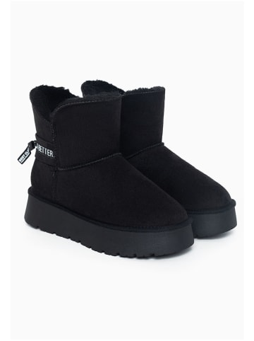 ISLAND BOOT Botki zimowe "Zak" w kolorze czarnym