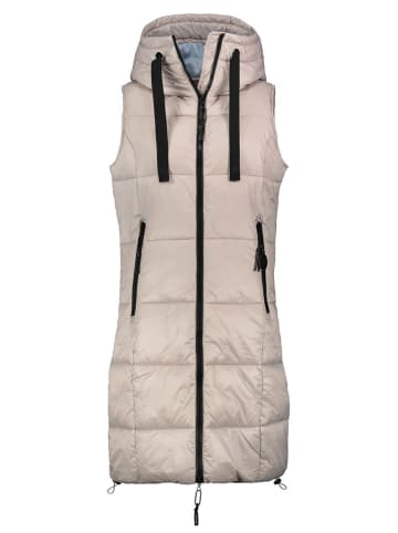 Sublevel Doorgestikte bodywarmer crème