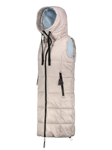 Sublevel Doorgestikte bodywarmer crème