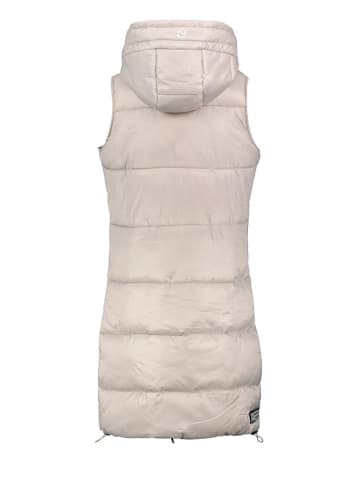 Sublevel Doorgestikte bodywarmer crème