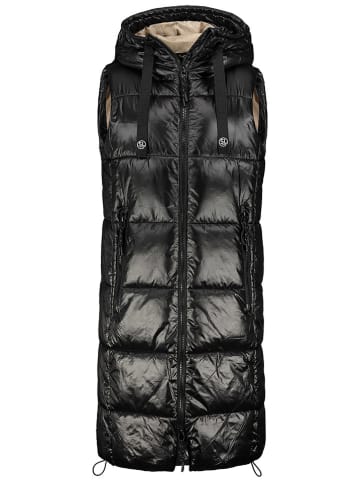 Sublevel Steppweste in Schwarz