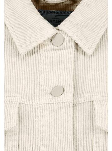 Sublevel Cord-Hemdenjacke in Creme