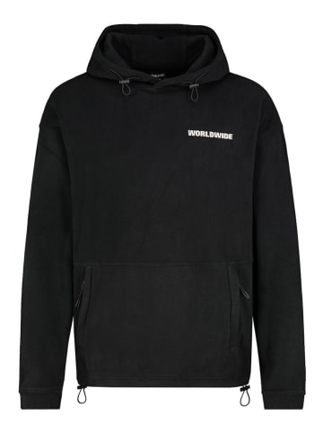Sublevel Fleecehoodie in Schwarz