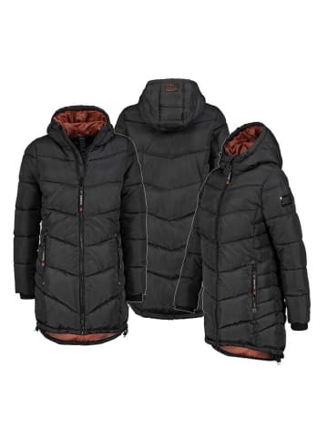 Sublevel Płaszcz pikowany w kolorze czarnym