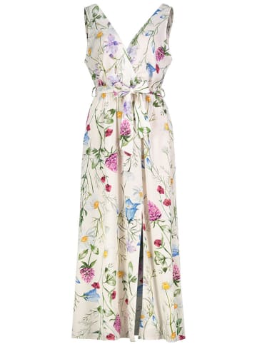 Sublevel Kleid in Creme/ Bunt