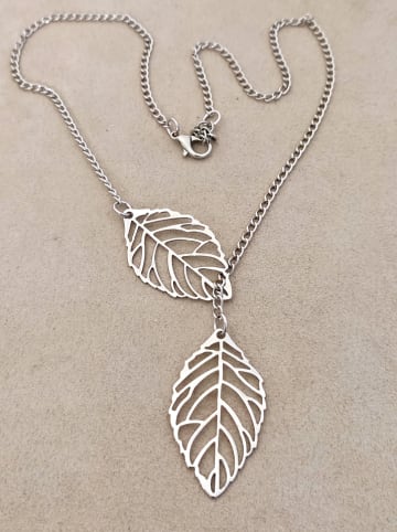 Nakkash Posrebrzany naszyjnik - dł. 43 cm