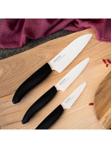 Kyocera Gemüsemesser ''Gen Nature'' in Schwarz - (L)22,6 cm