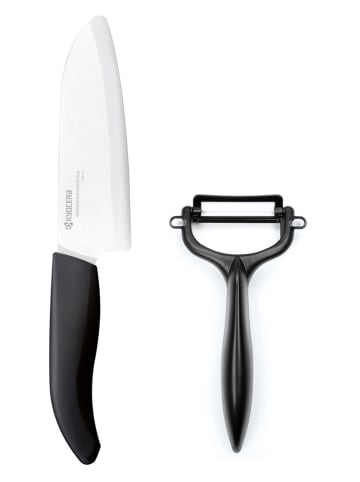 Kyocera 2-delige set: santokumes & dunschiller "Gen" zwart