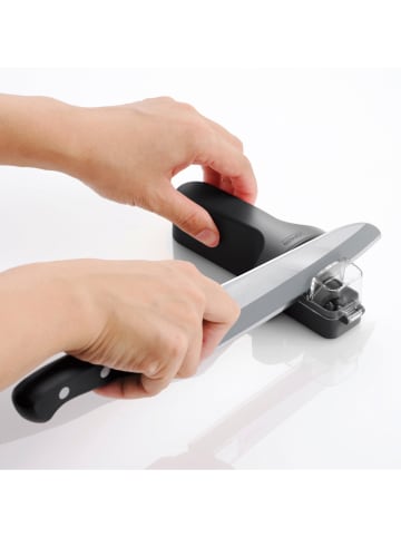 Kyocera Messerschärfer in Schwarz - (B)15,8 x (H)6,6 x (T)4,3 cm
