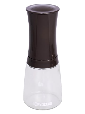 Kyocera Młynek w kolorze brązowym do ziaren - wys. 16 x Ø 6 cm