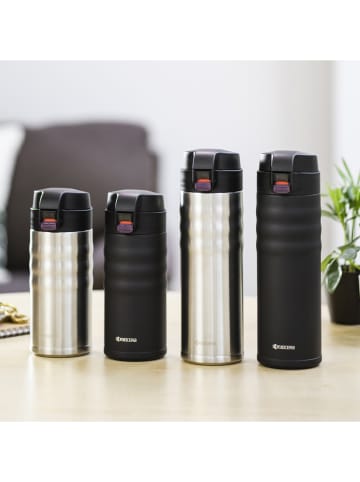 Kyocera Butelka termiczna "Flip Top" w kolorze czarnym - 500 ml