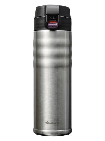 Kyocera Isoleerfles "Flip Top'' zilverkleurig - 500 ml