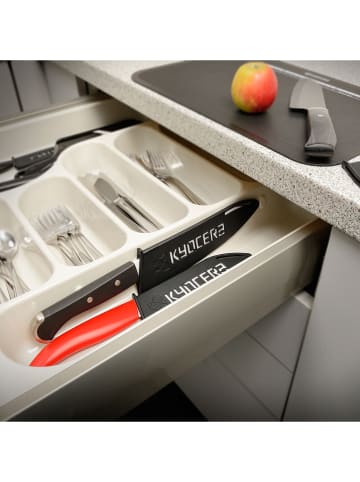 Kyocera 2er-Set: Klingenschutz in Schwarz - (L)11 cm