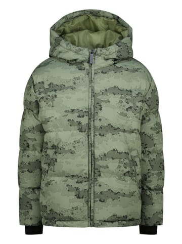 RAIZZED® Doorgestikte jas "Taop" bruin